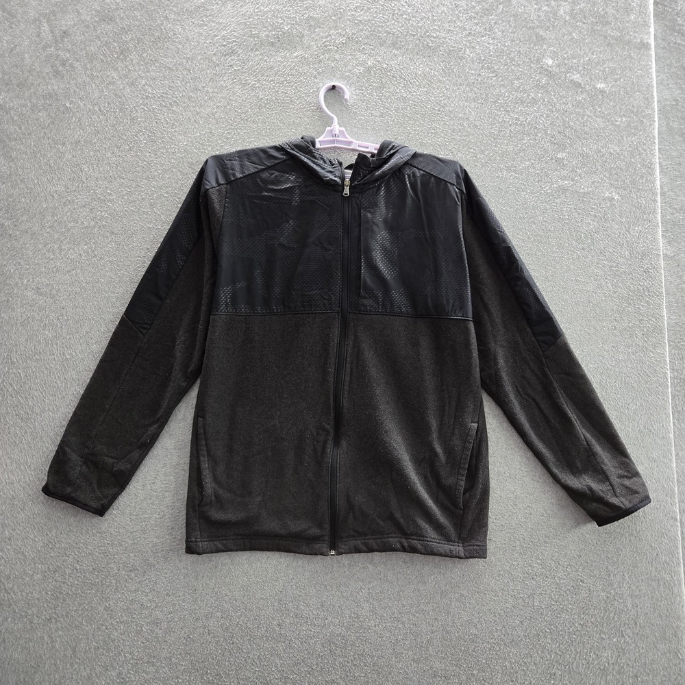 Under Armour Men Jacket LG/G/G (LARGE) Black Fleece Coldgear Activewear Zipper